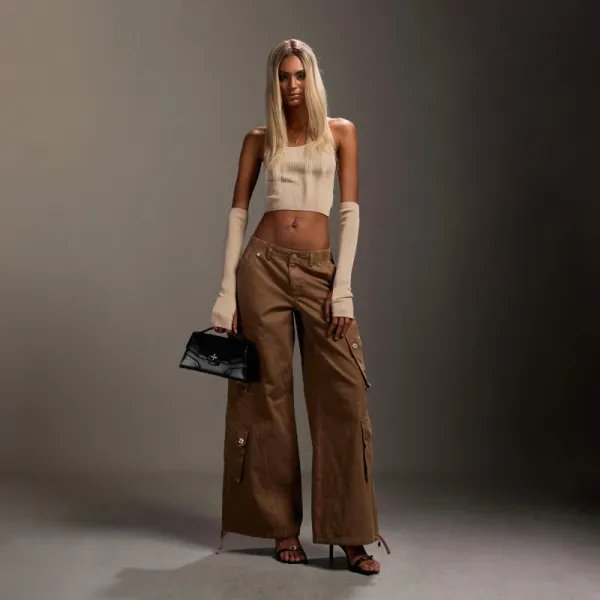 SMF SMFK Leopard Print Cargo Pants - 13