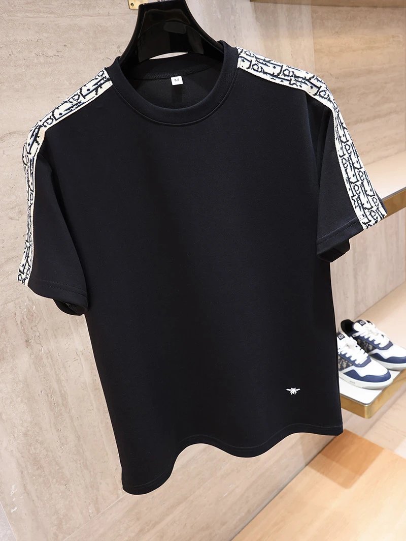 Dior Oblique Print Sleeve T-Shirt White - 22