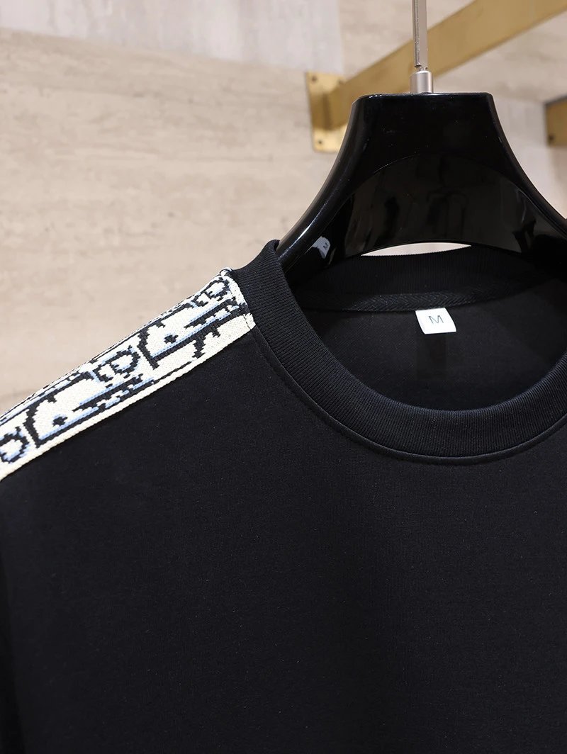 Dior Oblique Print Sleeve T-Shirt White - 23