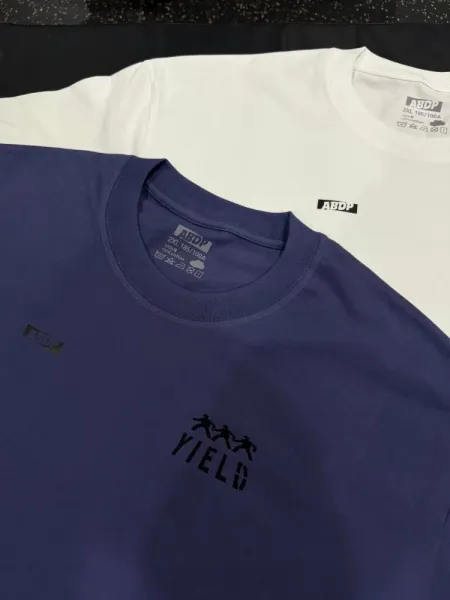 Design Yield T-Shirt Purple Graphic Back Print T-Shirt T-Shirts - 11