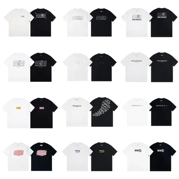 Maison Margiela x NEWVOGUE Barcode Number Print White T-Shirt - 8