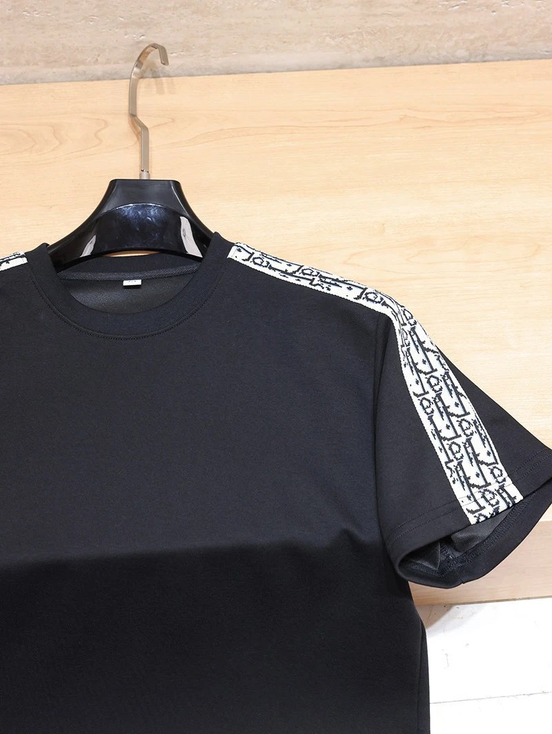Dior Oblique Print Sleeve T-Shirt White - 31