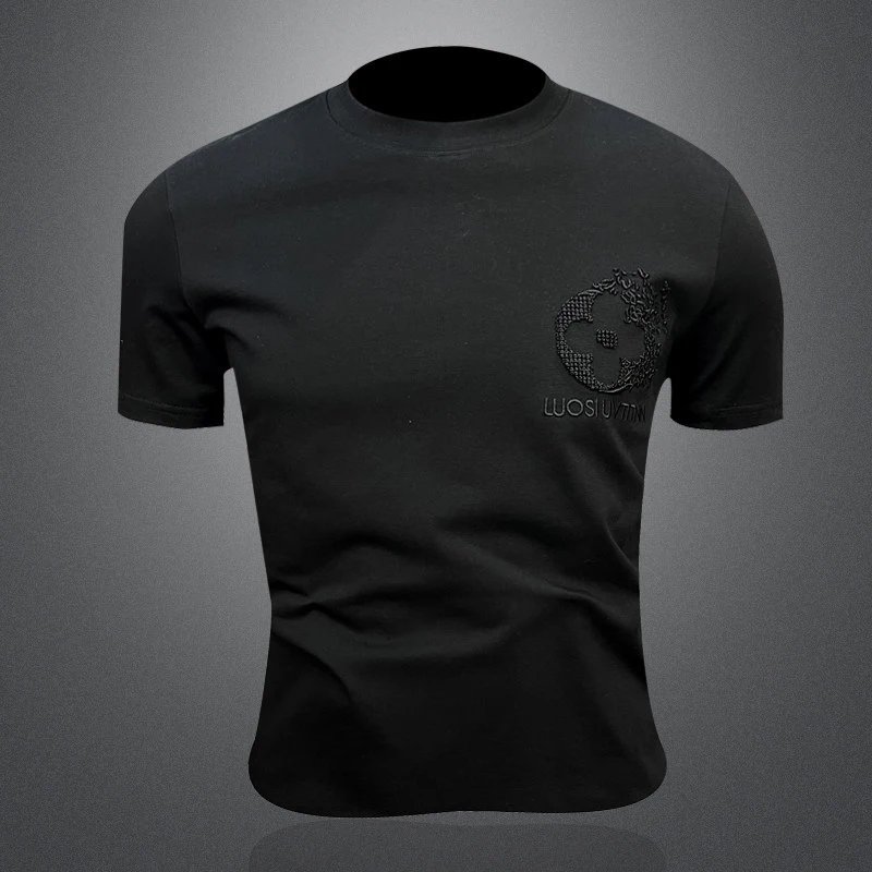 Louis Vuitton Monogram Pixelated T-Shirt Black - 5