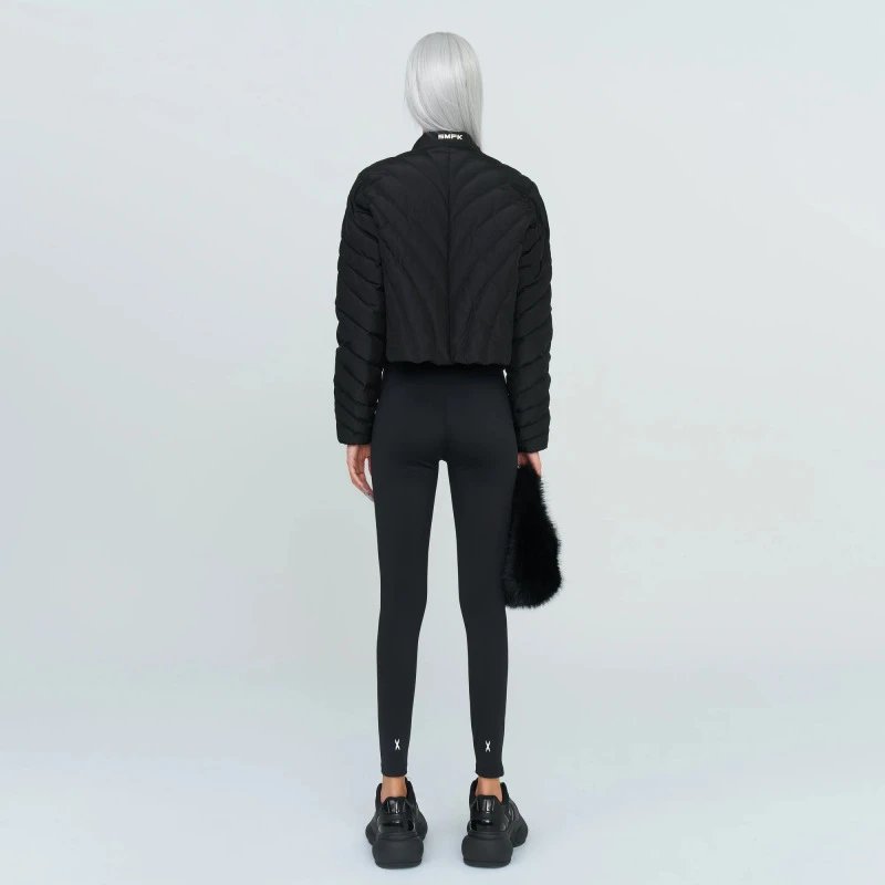 Design X-Logo High-Waist Leggings Gray - 4