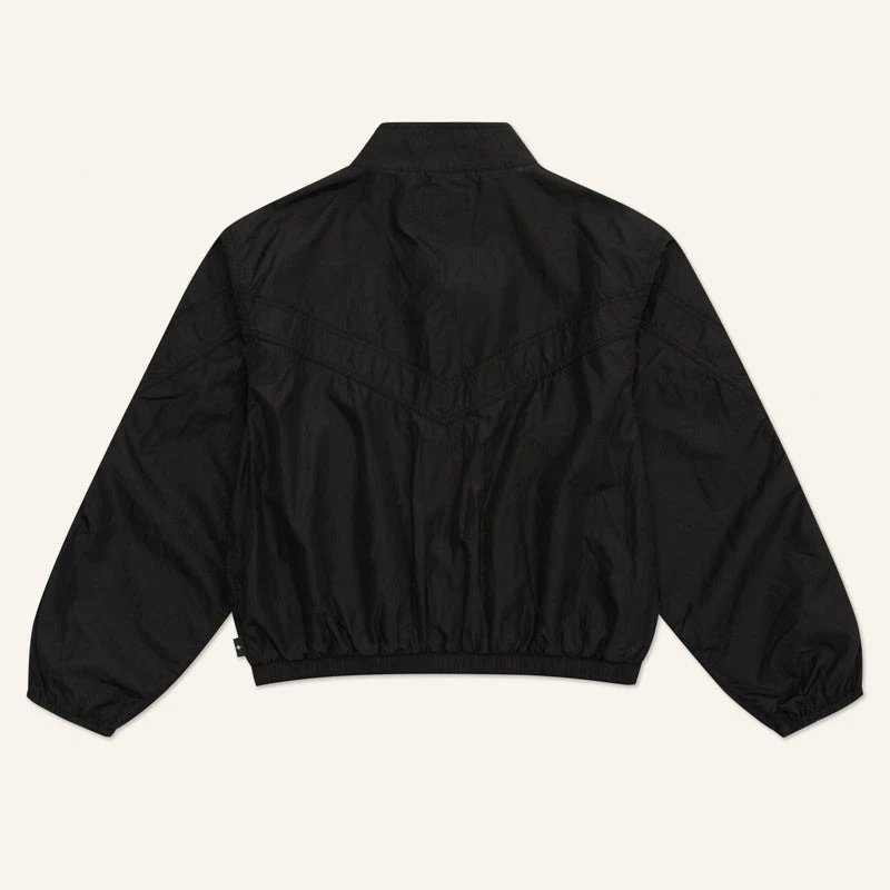 Design Cross Logo Windbreaker Black Jacket - 6