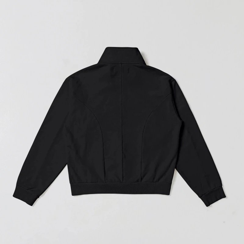 SMF SMFK White Zip-Up Jacket Outerwear.jacket - 8