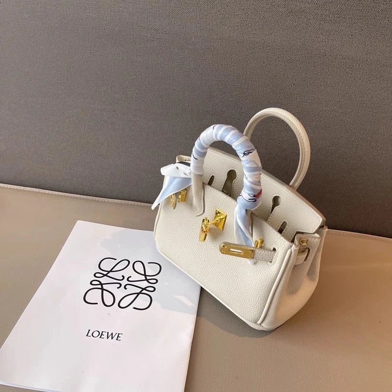 Loewe Puzzle Mini Black Leather Handbag with Gold Hardware - 5