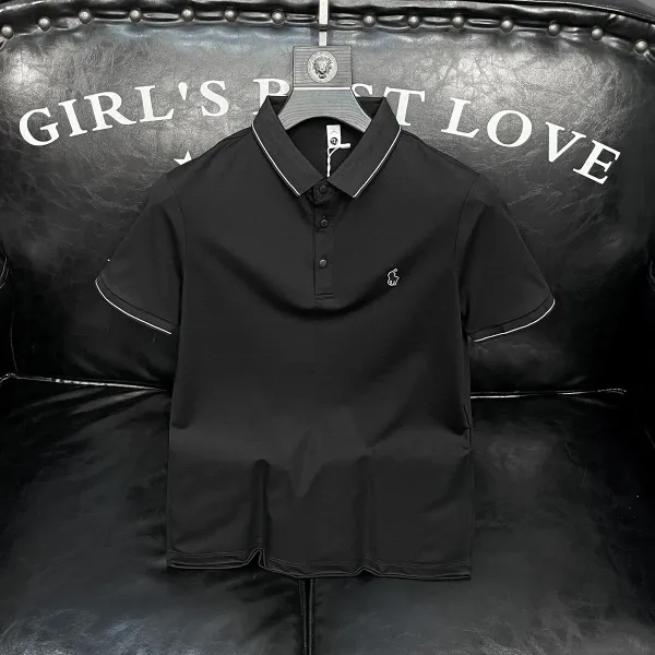 Fred Perry Classic Polo White with Black Trim Polo Polo Shirt - 5