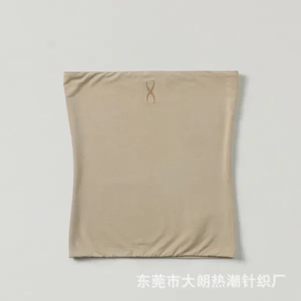 Design Tube Top Beige Activewear - 1