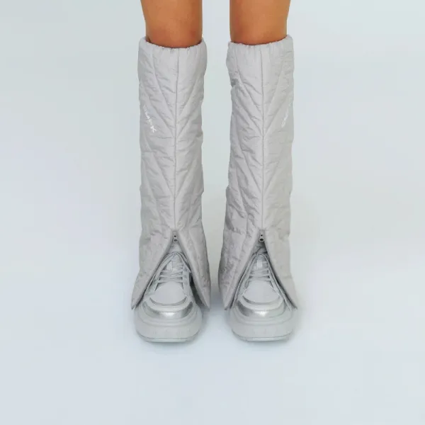 SMF SMFK Leg Warmers Gray Activewear - 2