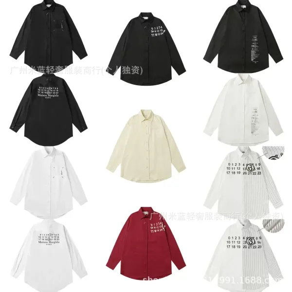 Maison Margiela Replica Numbered Shirt White / Striped - 2