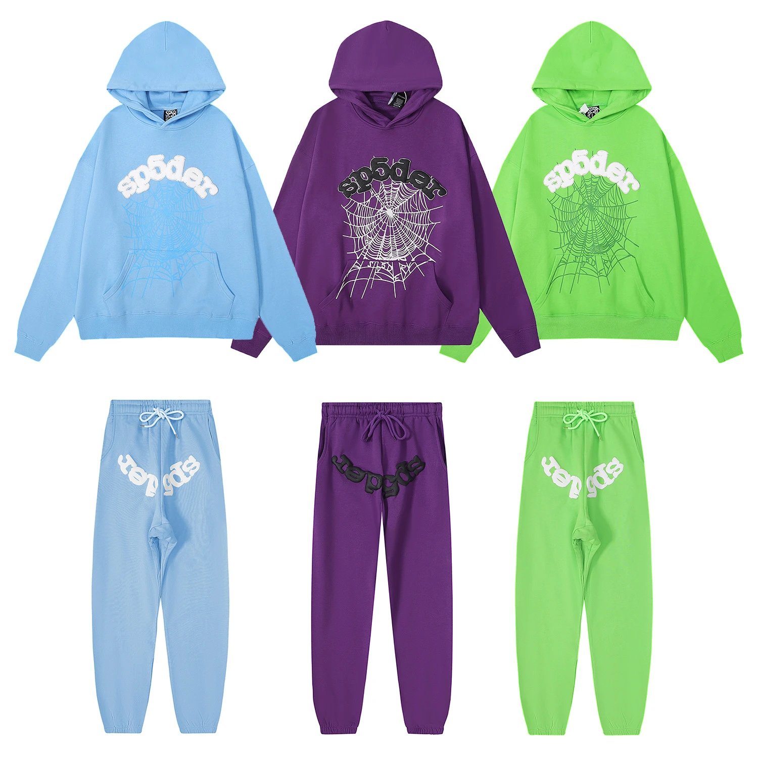SP5DER Super Five Pink Graphic Hoodie - 28