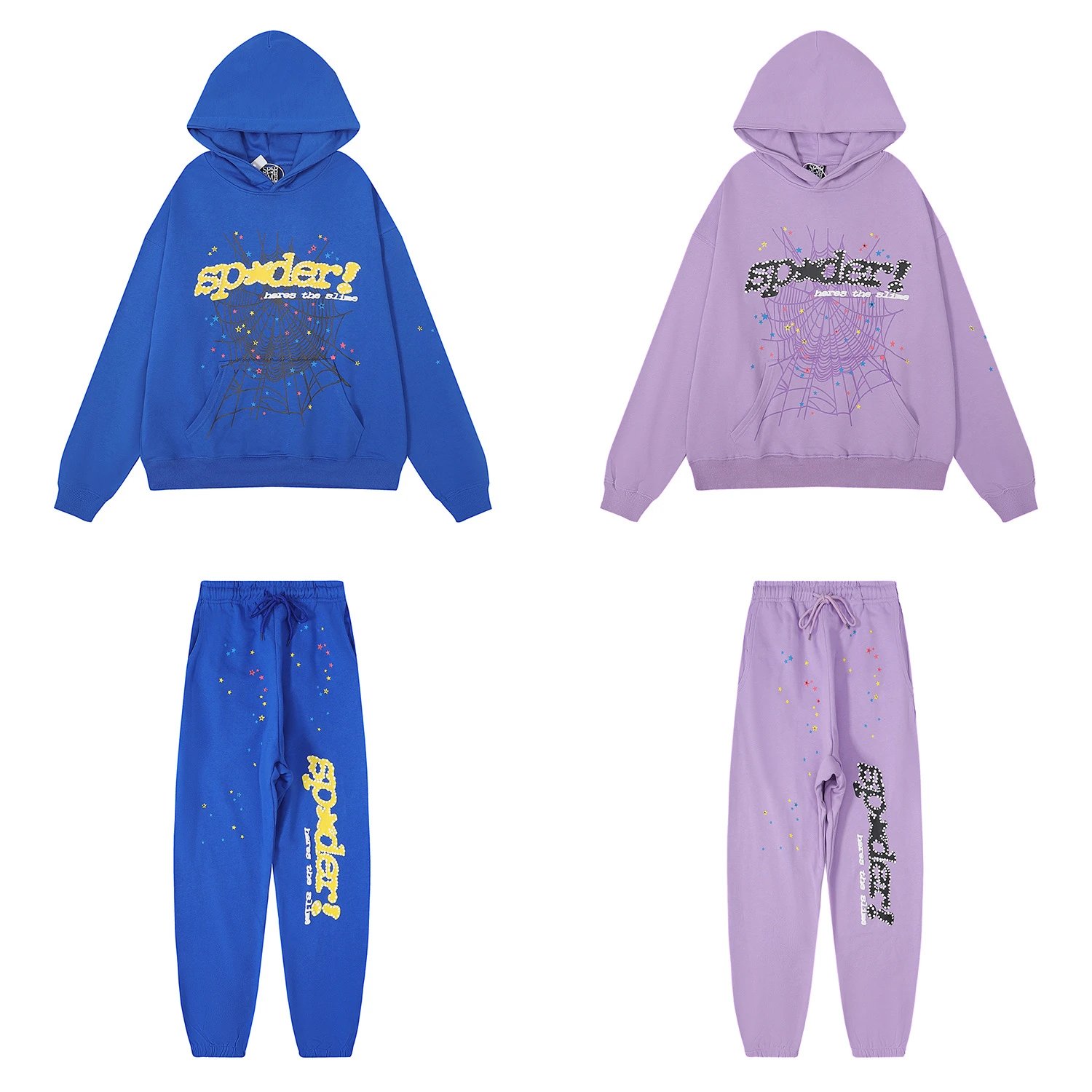 SP5DER Super Five Pink Graphic Hoodie - 30