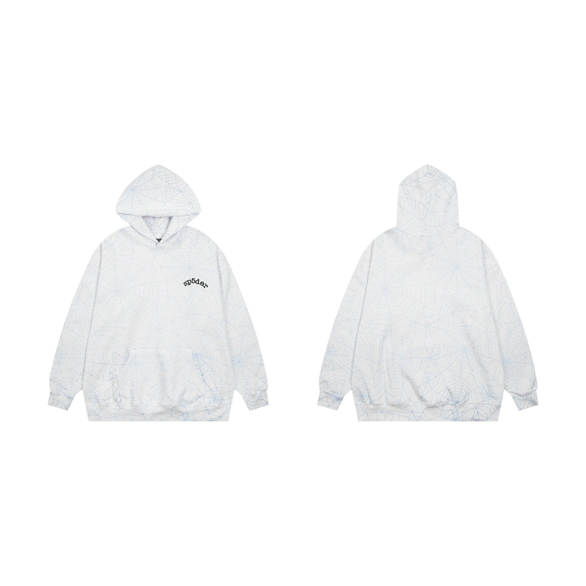 SP5DER Super Five Pink Graphic Hoodie - 51
