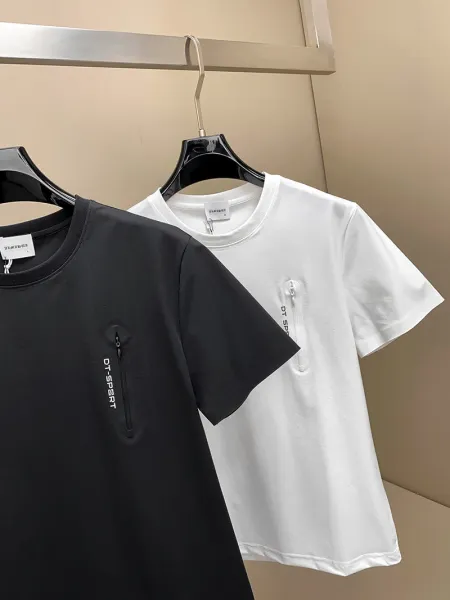 Design Dr. Sport Zip Pocket Performance T-Shirt Black Tops.t Shirts - 4