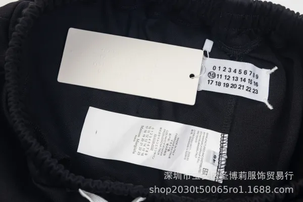 Maison Margiela Replica Numbered Shorts Black - 30