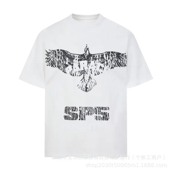 SP5DER Spider Web Graphic T-Shirt Black - 31