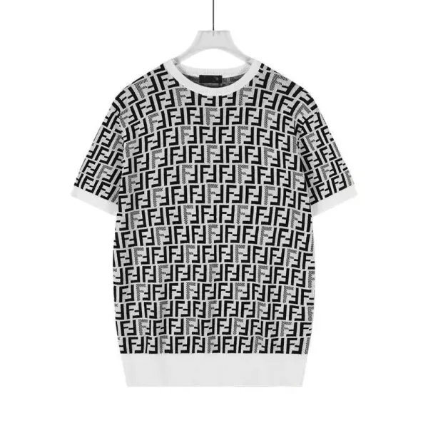 Dior 'For My Real Friends' Embroidered Knit T-Shirt White - 26