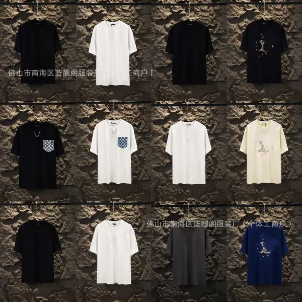 Design Abstract Print Black T-Shirt - 4