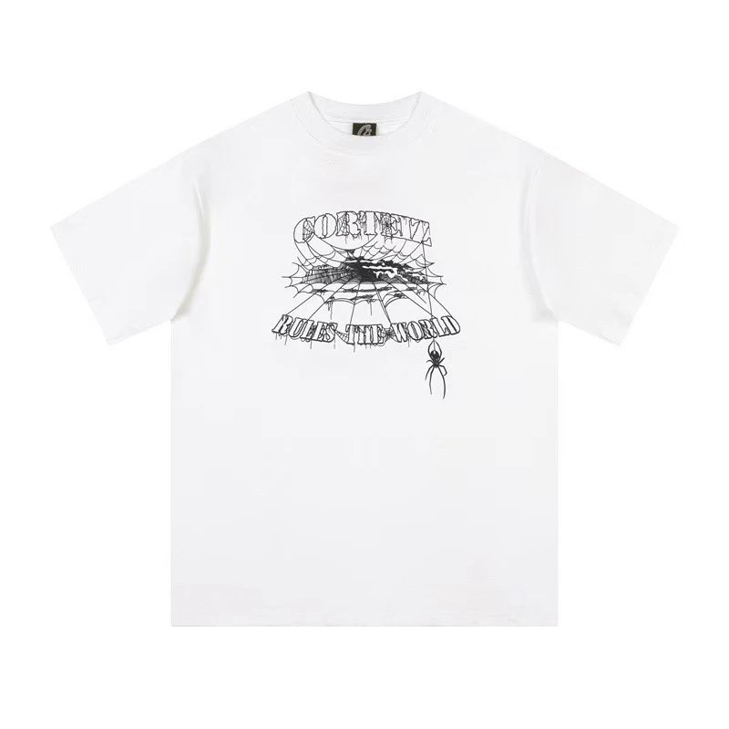Corteiz Rules The World White T-Shirt - 26