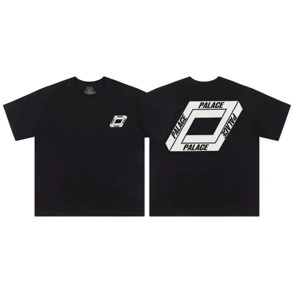 Palace Skateboards Palace Tri-Force Triangle Logo White T-Shirt T-Shirts - 28