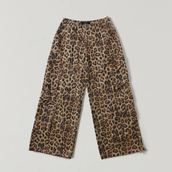 SMF SMFK Leopard Print Cargo Pants - 1