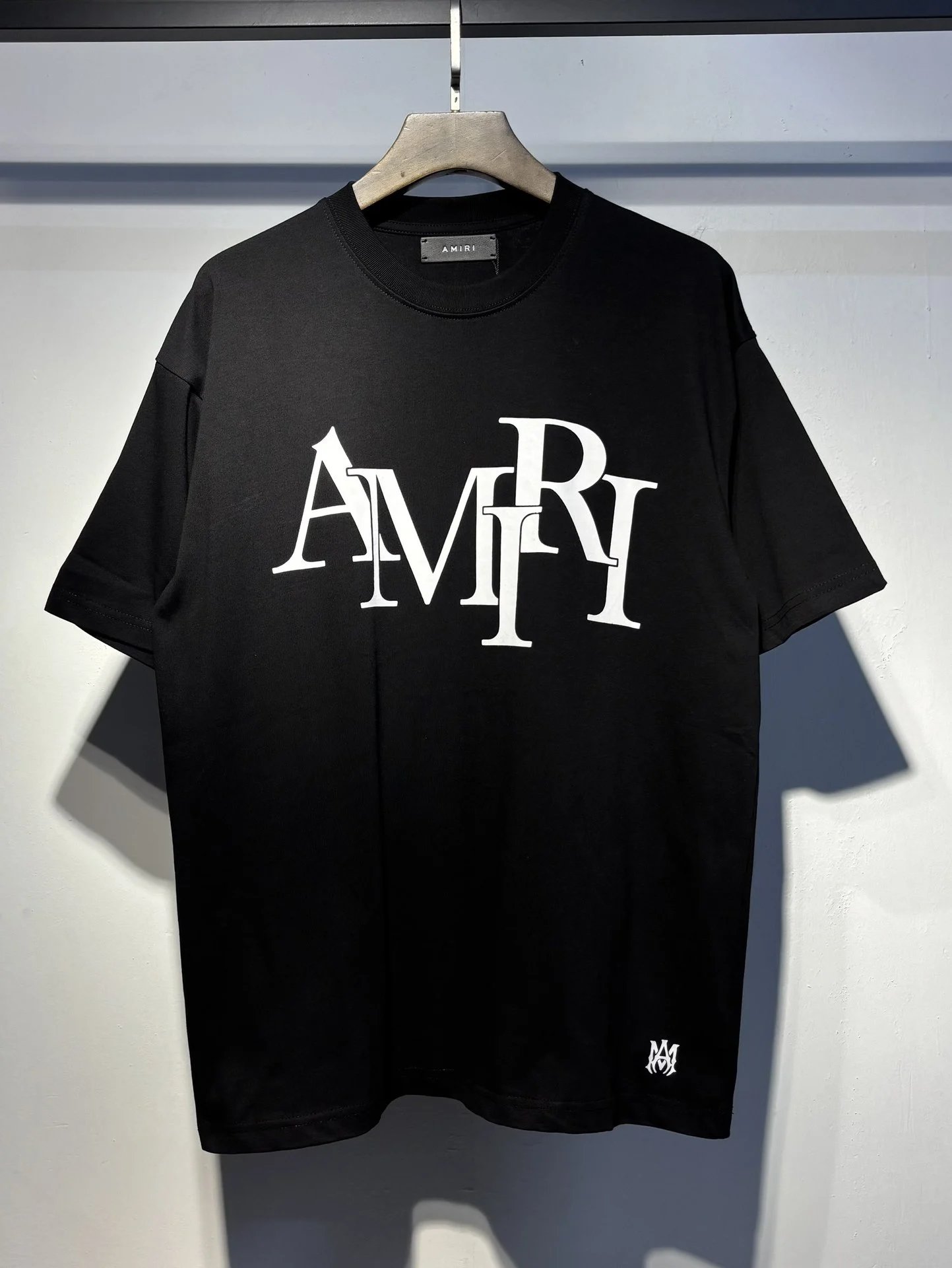 Amiri Logo Embroidered White T-Shirt - 15