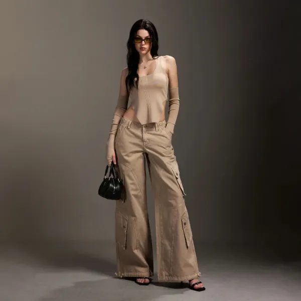 SMF SMFK Leopard Print Cargo Pants - 8