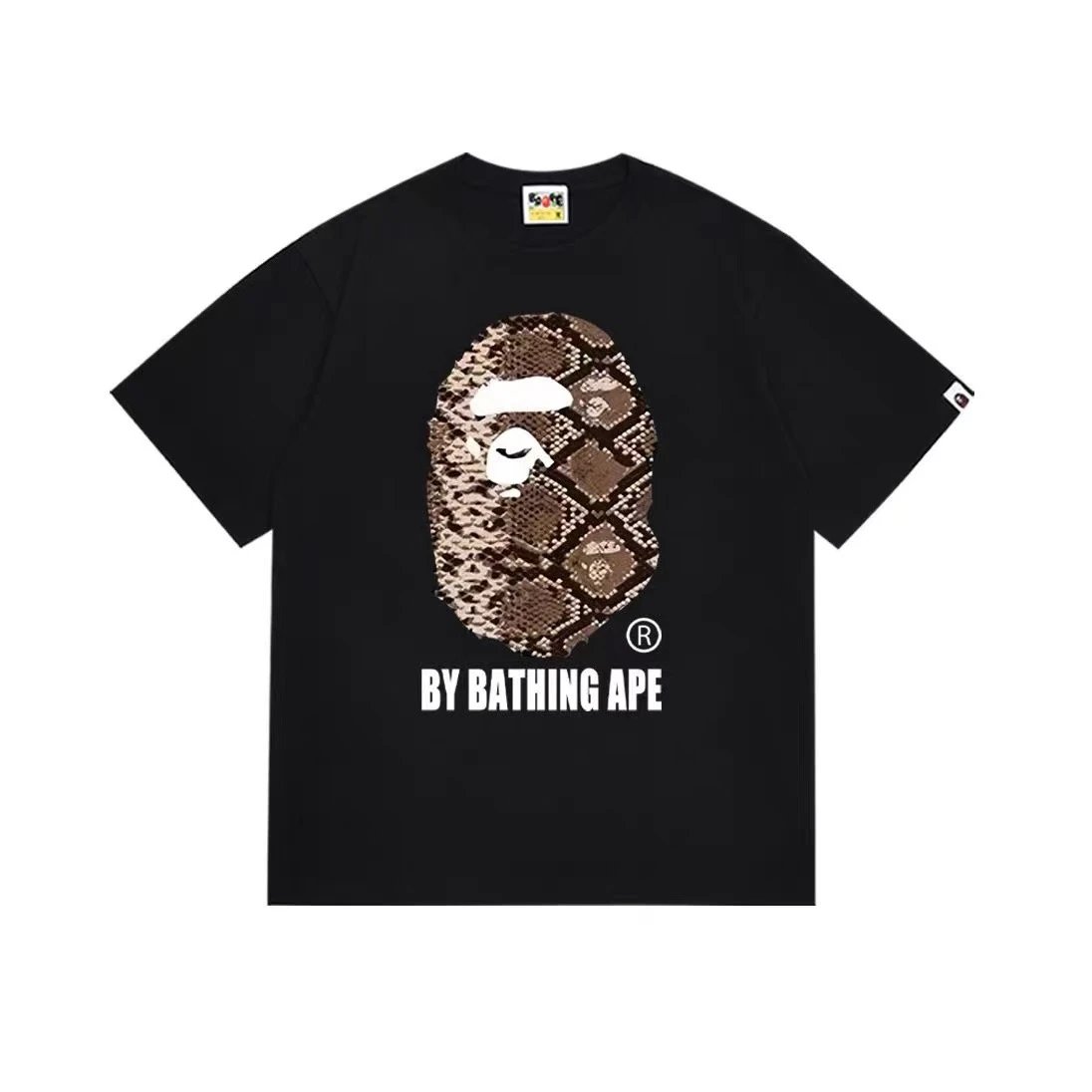 A Bathing Ape x PUBG Mobile Together Strong Camo Print White T-Shirt - 18