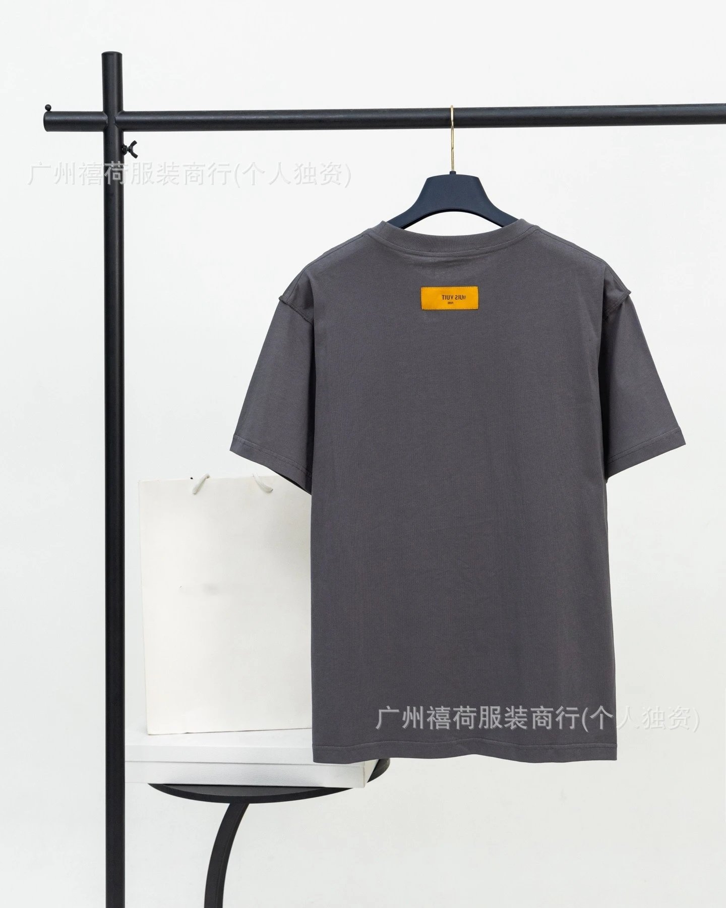 Louis Vuitton Embossed LV Logo T-Shirt Light Blue - 20
