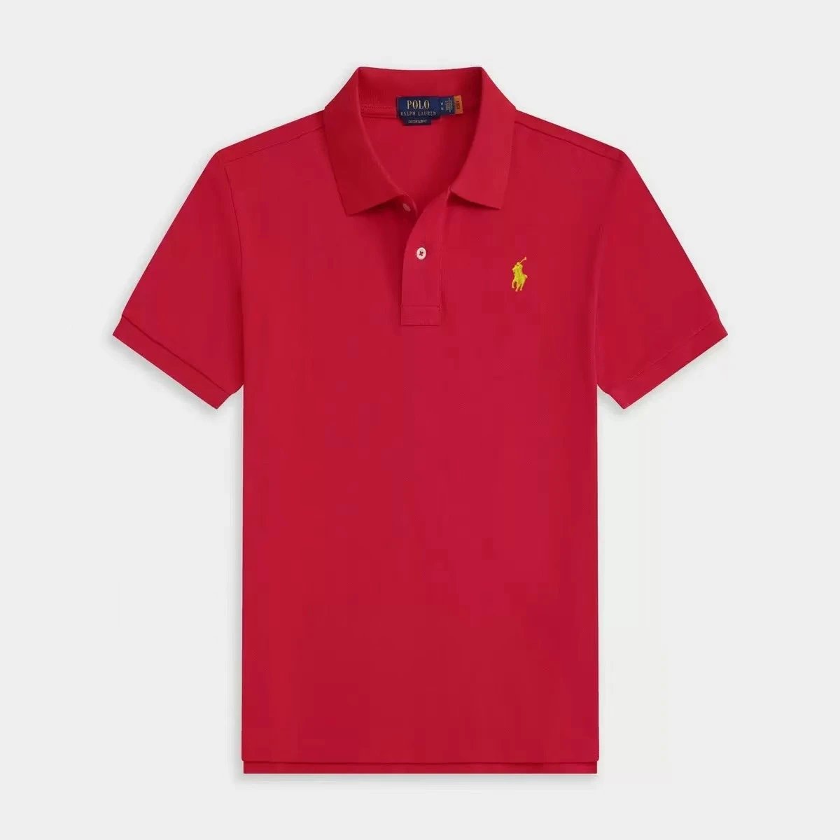 Polo Ralph Lauren Classic Fit Polo Red Polo Shirt - 1