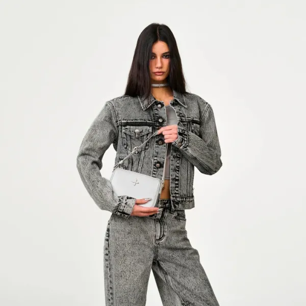 Dior Diorama Mini Silver Crossbody Bag - 7
