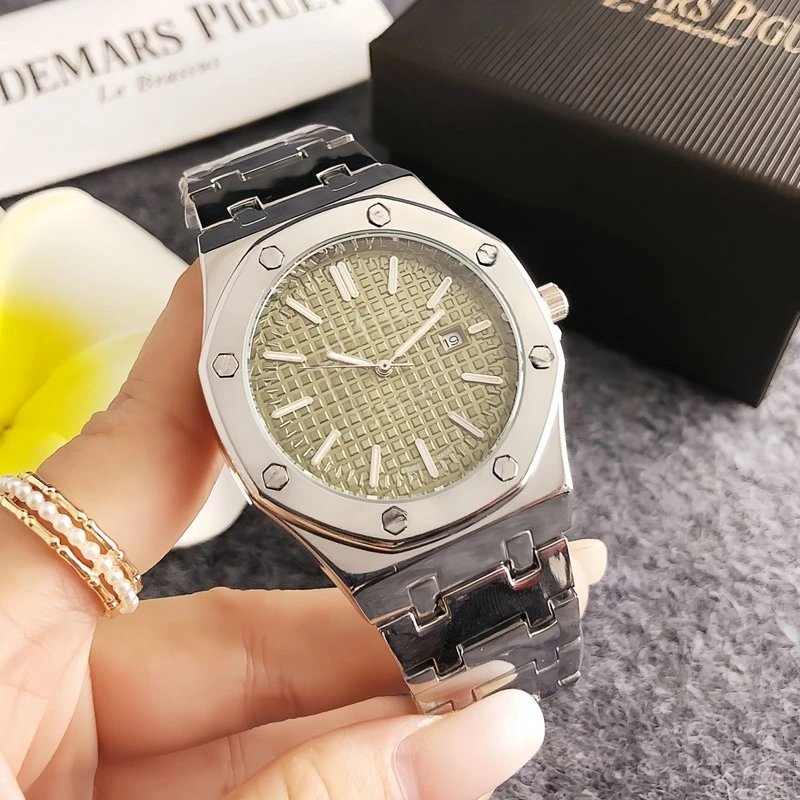 Audemars Piguet Royal Oak Gray Dial Silver Case Watch Watches - 4