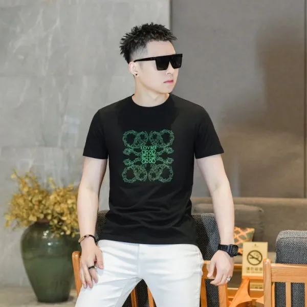 Loewe Anagram Print White T-Shirt - 9
