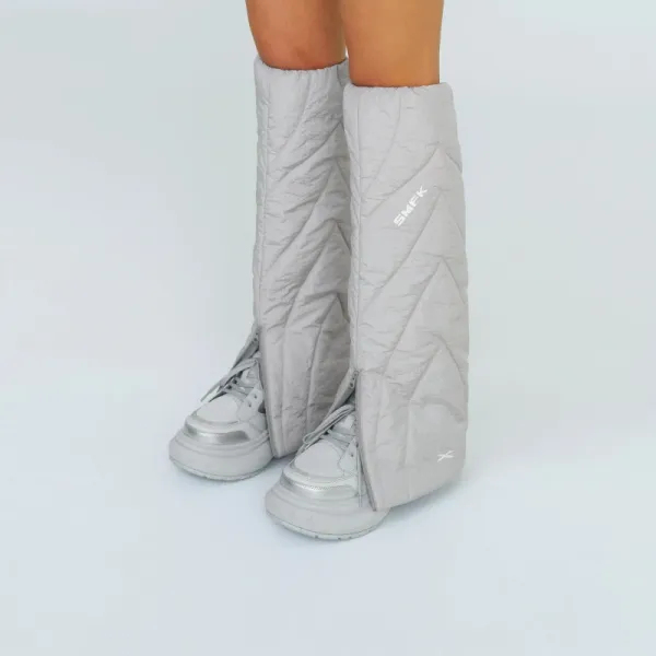 SMF SMFK Leg Warmers Gray Activewear - 3