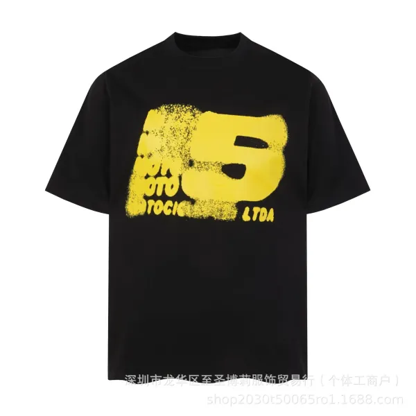 SP5DER Spider Web Graphic T-Shirt Black - 32
