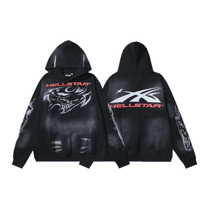 Hellstar X-Star Graphic Sweatpants Black - 6