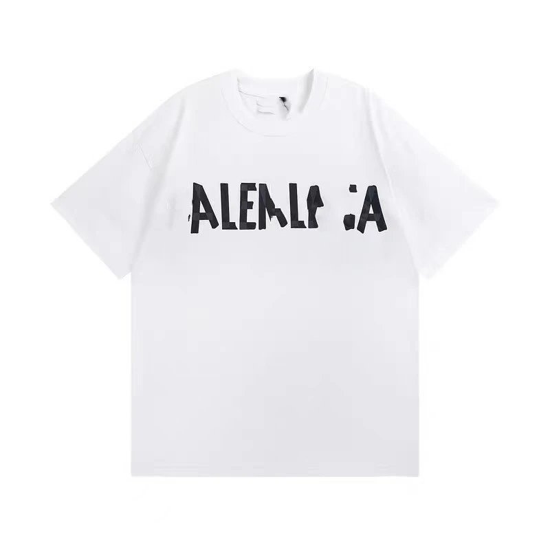 hA. Distorted Logo White T-Shirt