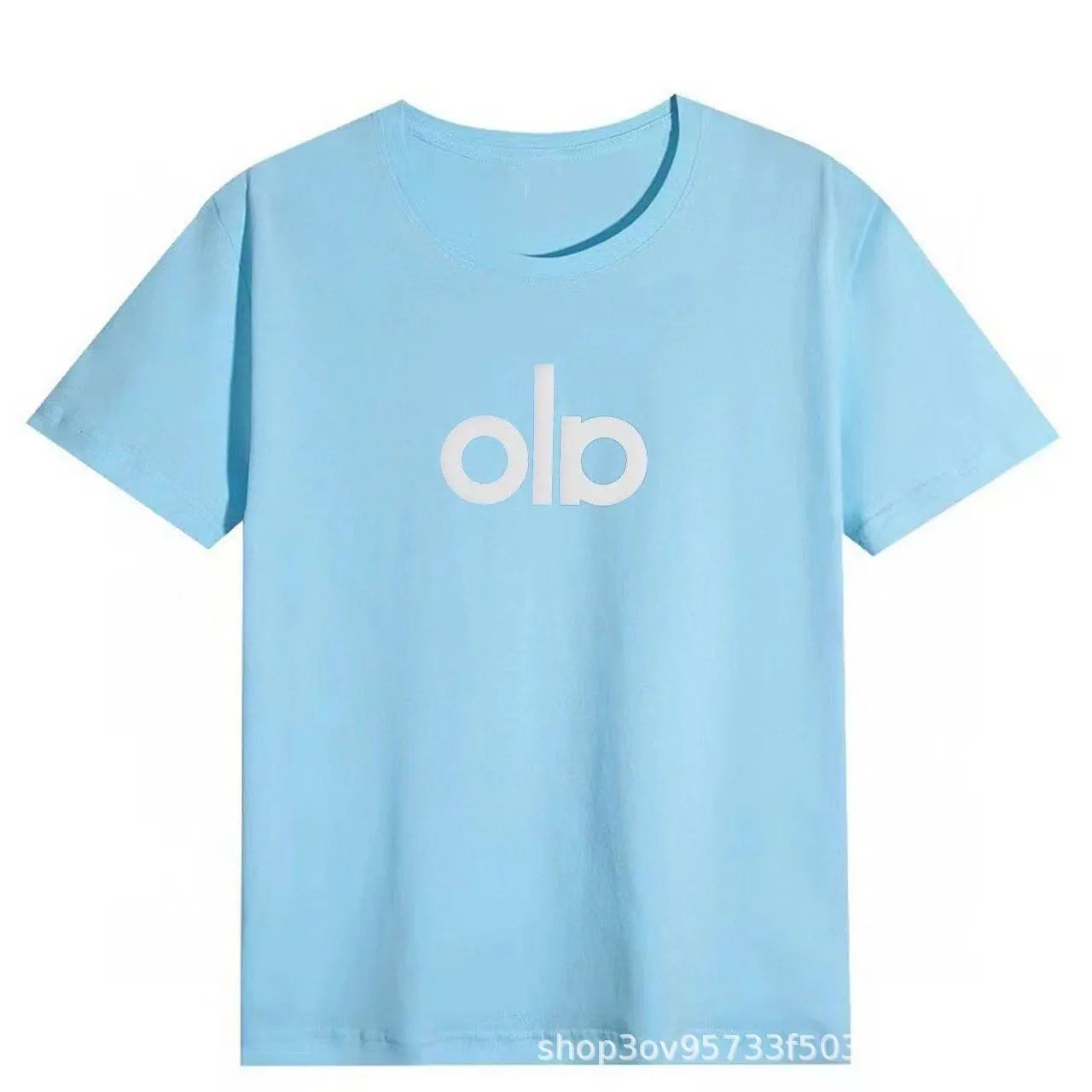 Alo Logo Graphic T-Shirt White Pink - 14
