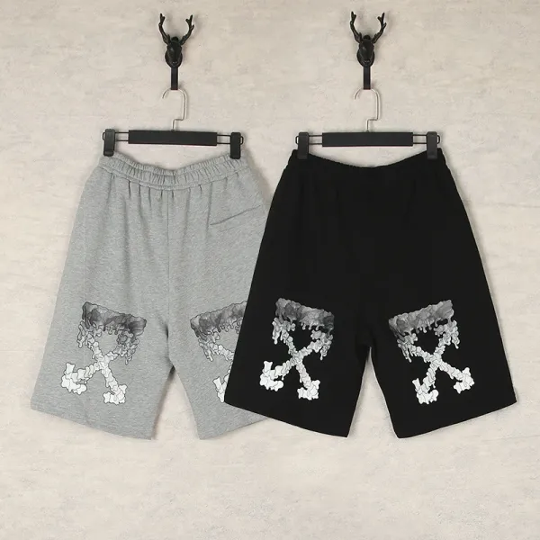 Off-White Logo Shorts White - 8