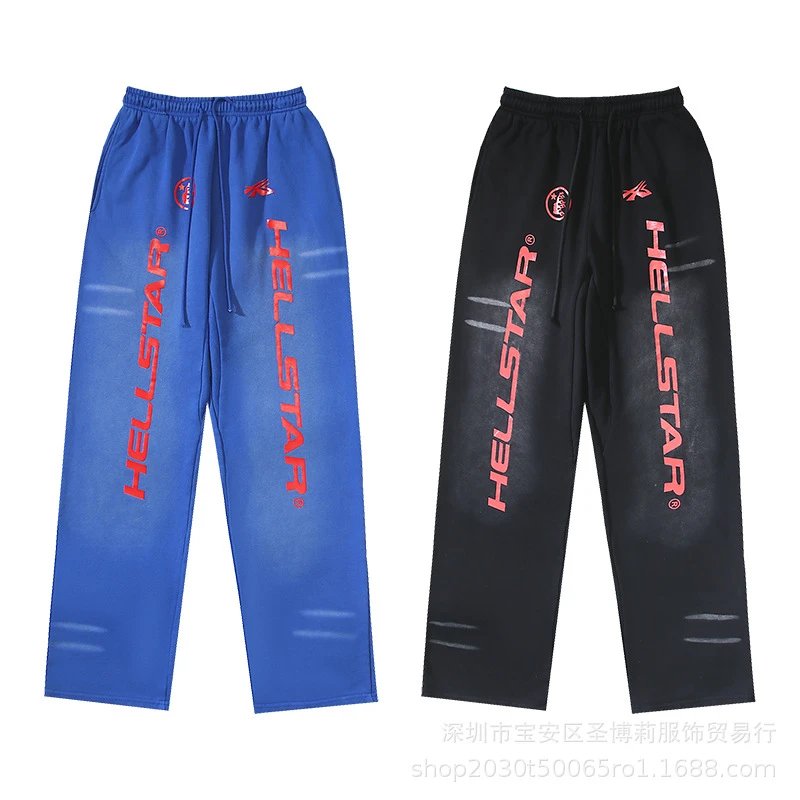 Hellstar X-Star Graphic Sweatpants Black - 25