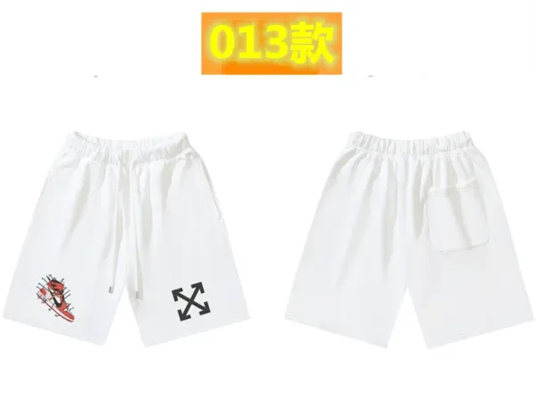 Off-White Logo Shorts White - 26