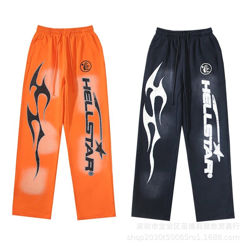 Hellstar X-Star Graphic Sweatpants Black - 32