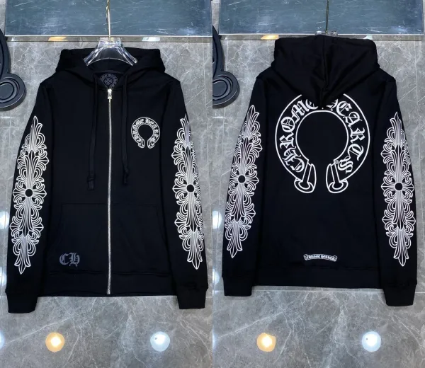 Chrome Hearts Spiderweb Hoodie Pink - 6