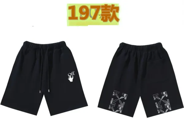 Off-White Logo Shorts White - 49