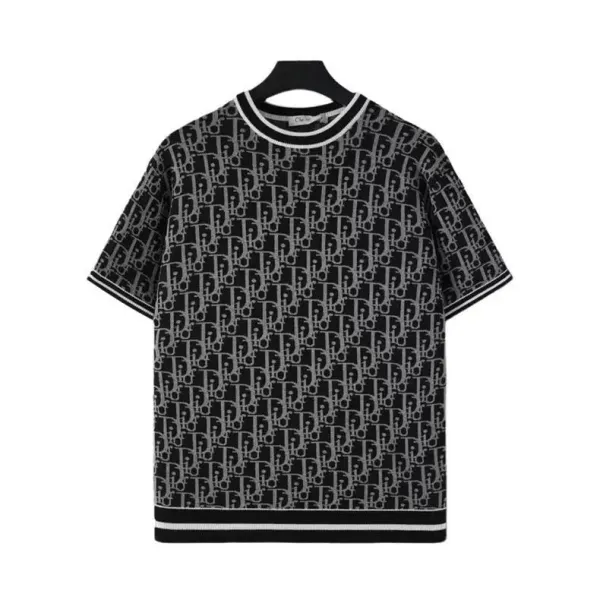Dior 'For My Real Friends' Embroidered Knit T-Shirt White - 27