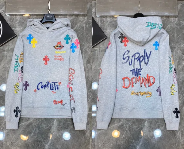Chrome Hearts Spiderweb Hoodie Pink - 26