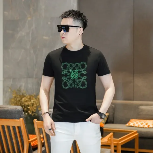 Loewe Anagram Print White T-Shirt - 2
