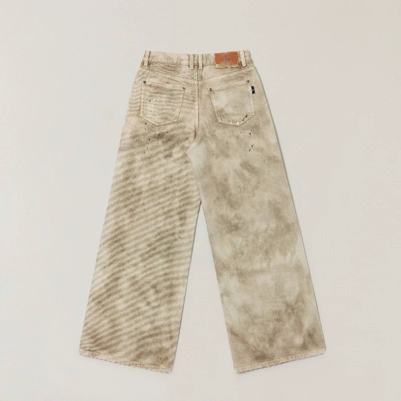 SMF Holographic Wide-Leg Jeans Multicolor - 7