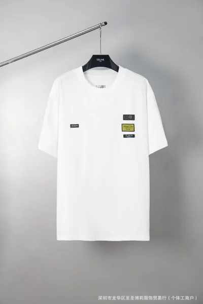 Maison Margiela Numeric Print Black T-Shirt - 5